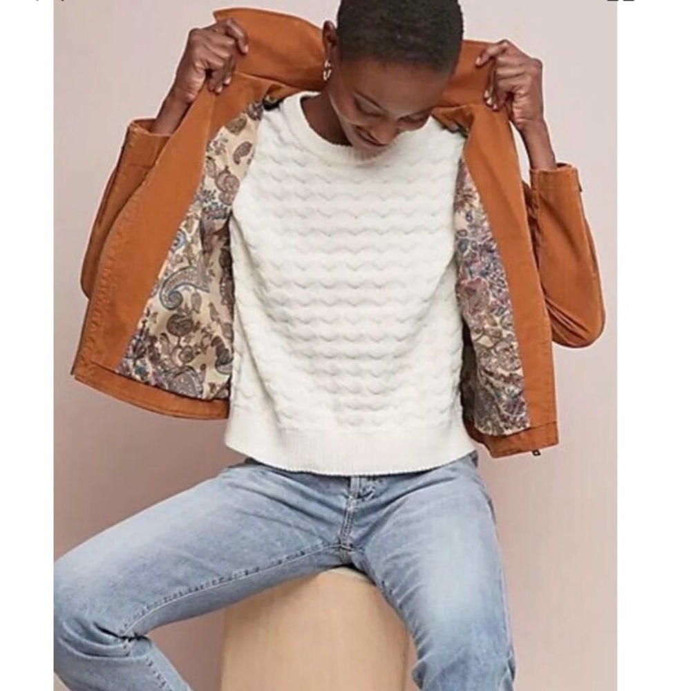 Anthropologie Biddle Moto Jacket